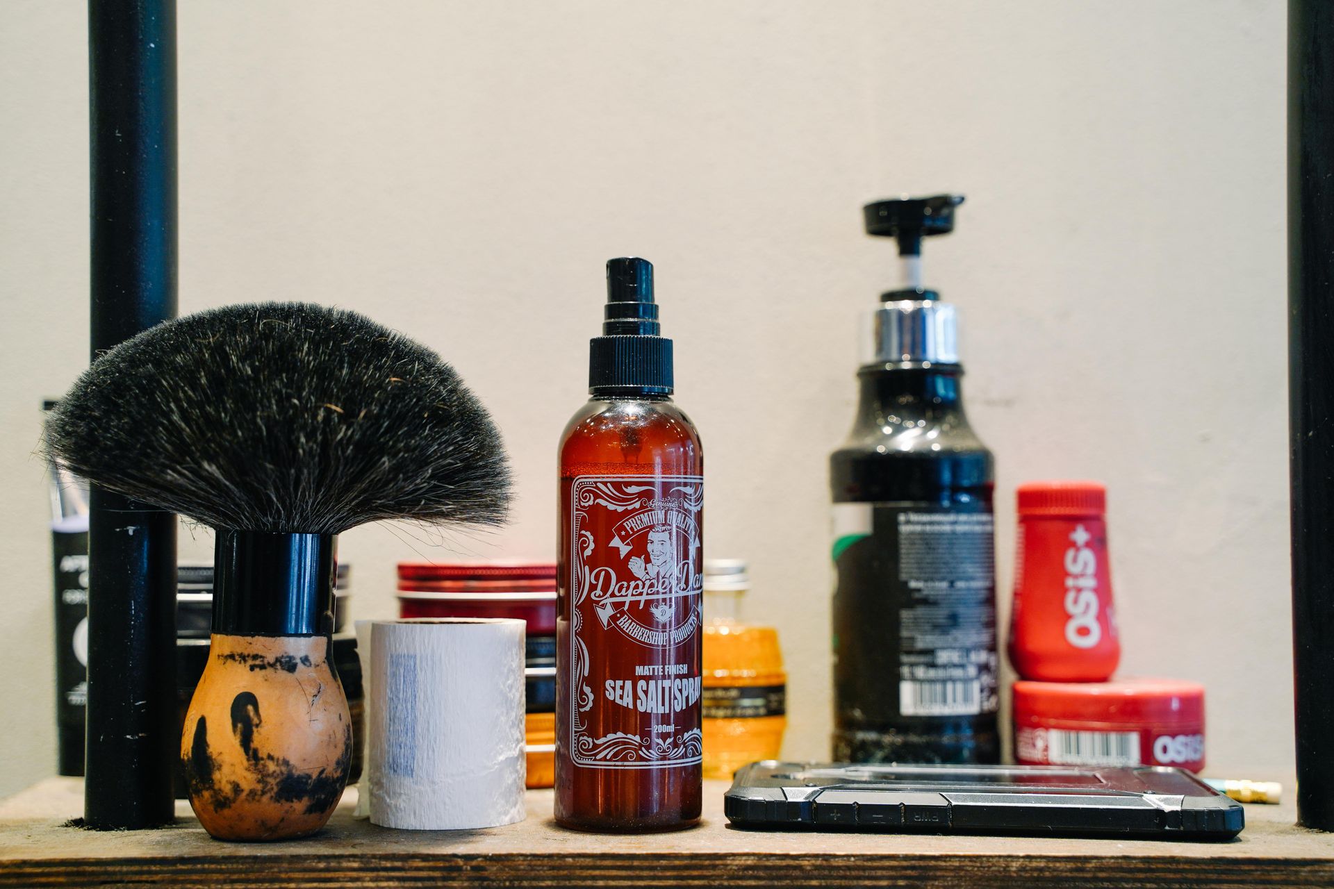 Productos de cuidado para barbería